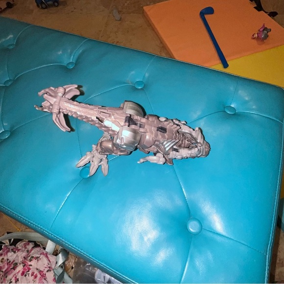 Transformers the Last Knight Armor Turbo Charger Grimlock Figure Hasbro 8.5 inch - Picture 5 of 7